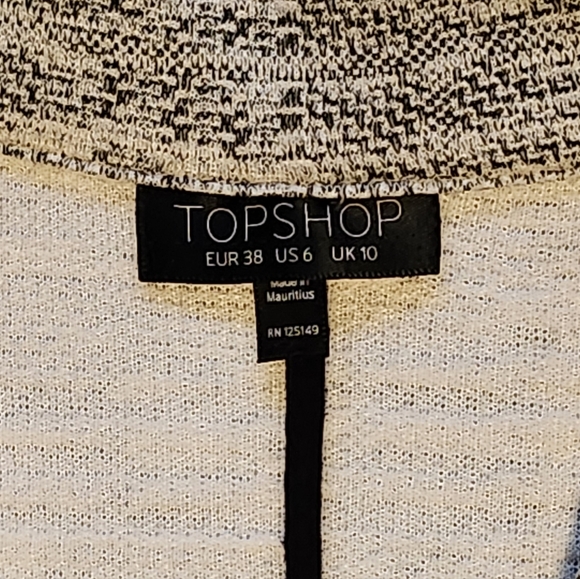 TOPSHOP Longline Double-Breasted Blazer | Jacket. Women's Size 6  (Oversized) - Picture 4 of 10